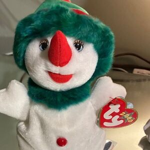 Vintage 2000 Snowgirl beanie baby. Rare find